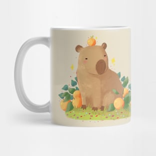 Cute Capybara illustration Mug